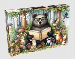 DELFY CASSE-TÊTE 1000 PIÈCES - LE CERCLE DES HISTOIRES DE L'OURS (BEAR'S STORYTIME CIRCLE) #DE-25001